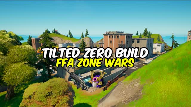 ZERO BUILD TILTED FFA — Fortnite Creative map cover art