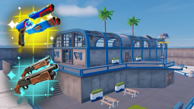 Squid Arena 16 Players — Fortnite Creative map cover art