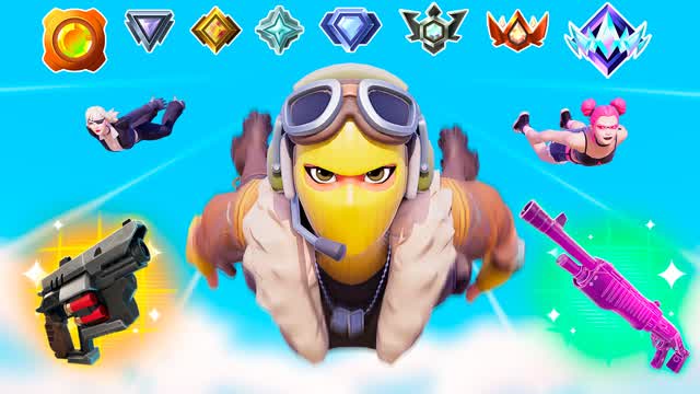 De Chill Zone Wars 🌟 — Fortnite Creative map cover art