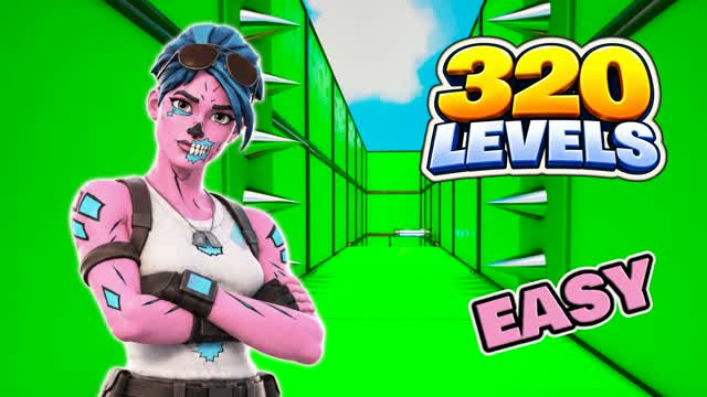 EASY PARKOUR DEATHRUN 320 — Fortnite Creative map