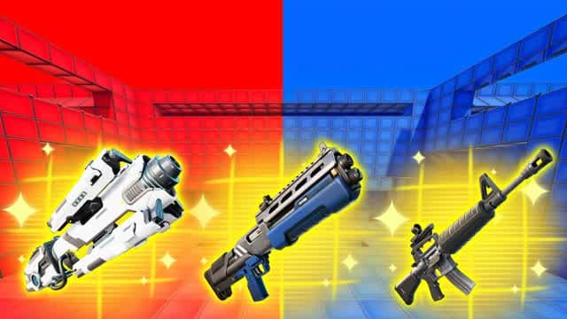 RVB RVB RED VS BLUE — Fortnite Creative map