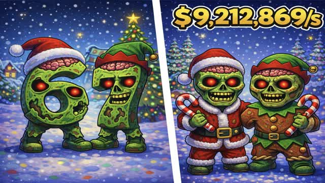 STEAL THE BRAINROT ZOMBIES 67 — Fortnite Creative map cover art