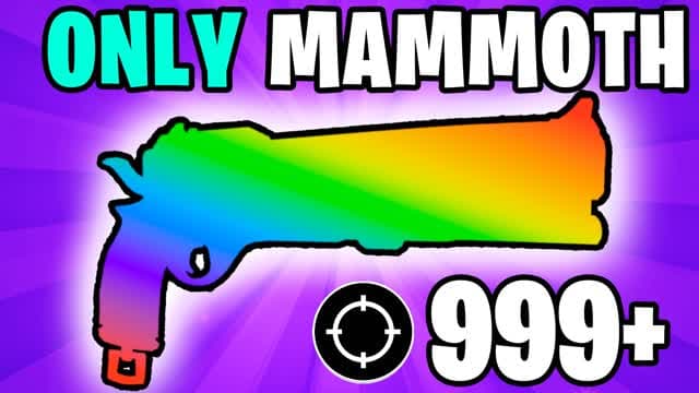 MAMMOTH ONLY ✨GUN GAME✨ — Fortnite Creative map cover art