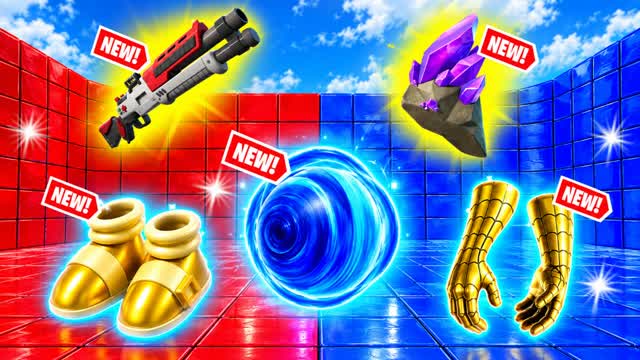 UNSTOPPABLE RED VS BLUE 💪🔥 — Fortnite Creative map