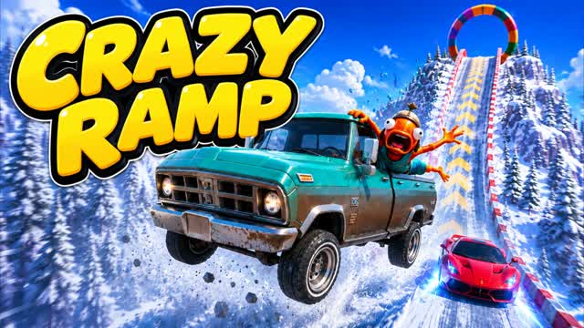🤪 CRAZY RAMP 🤪 — Fortnite Creative map