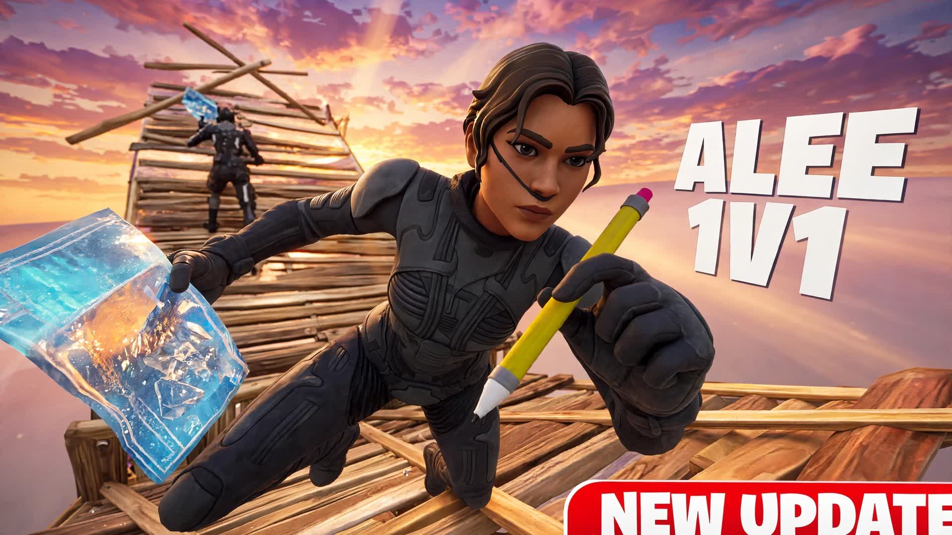 ALEE 1V1 [NEW UPDATE!!] — Fortnite Creative map