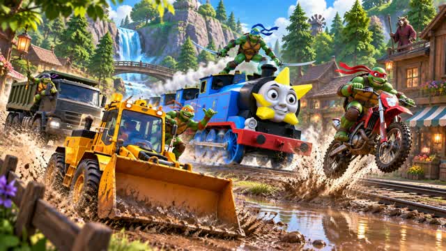 carros loucos e animados — Fortnite Creative map