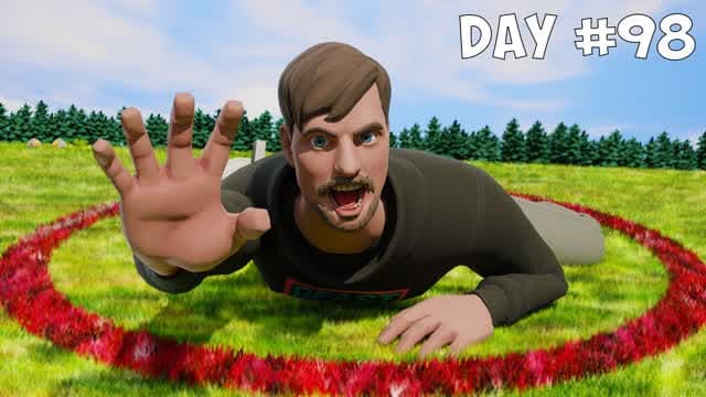 SURVIVE 100 DAYS IN CIRCLE 🧟 — Fortnite Creative map