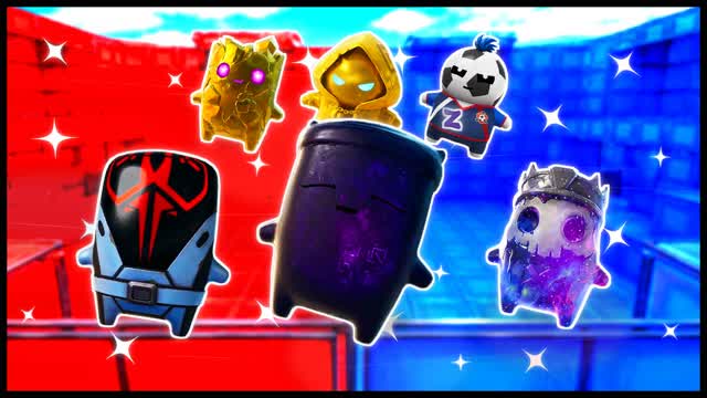 RED VS BLUE TRACKER SURGE 🔴🔵 — Fortnite Creative map cover art