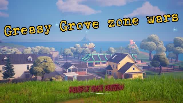 Greasy Grove zone wars ⚡️Rv Edition — Fortnite Creative map cover art