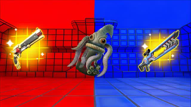CRAZY MAD RED VS BLUE🔴🔵 — Fortnite Creative map cover art