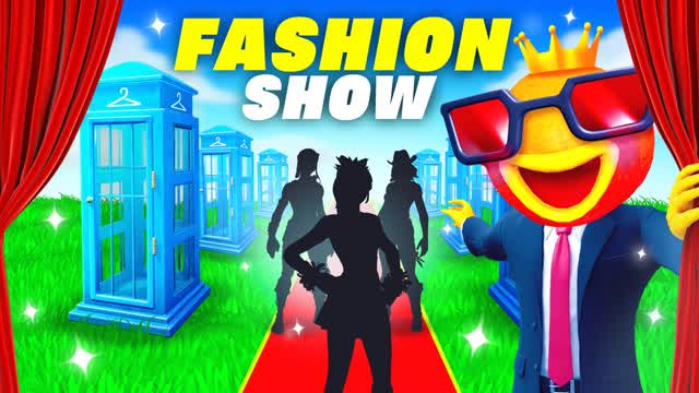 👑SUPER FASHION SHOW🎭 — Fortnite Creative map cover art