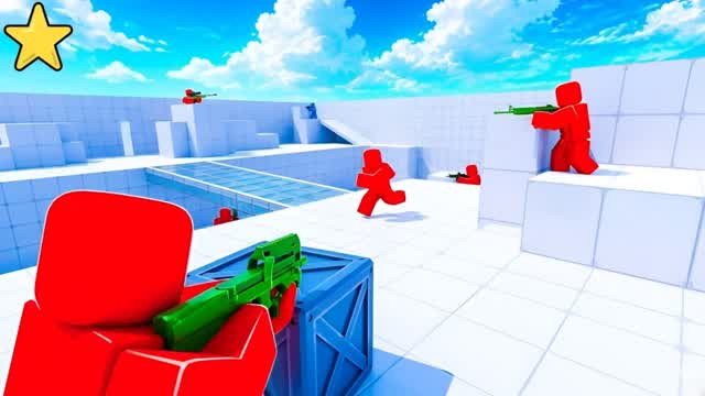 RED VS BLUE 🔴🔵 HIDDEN ZONE 👀🗺️ — Fortnite Creative map