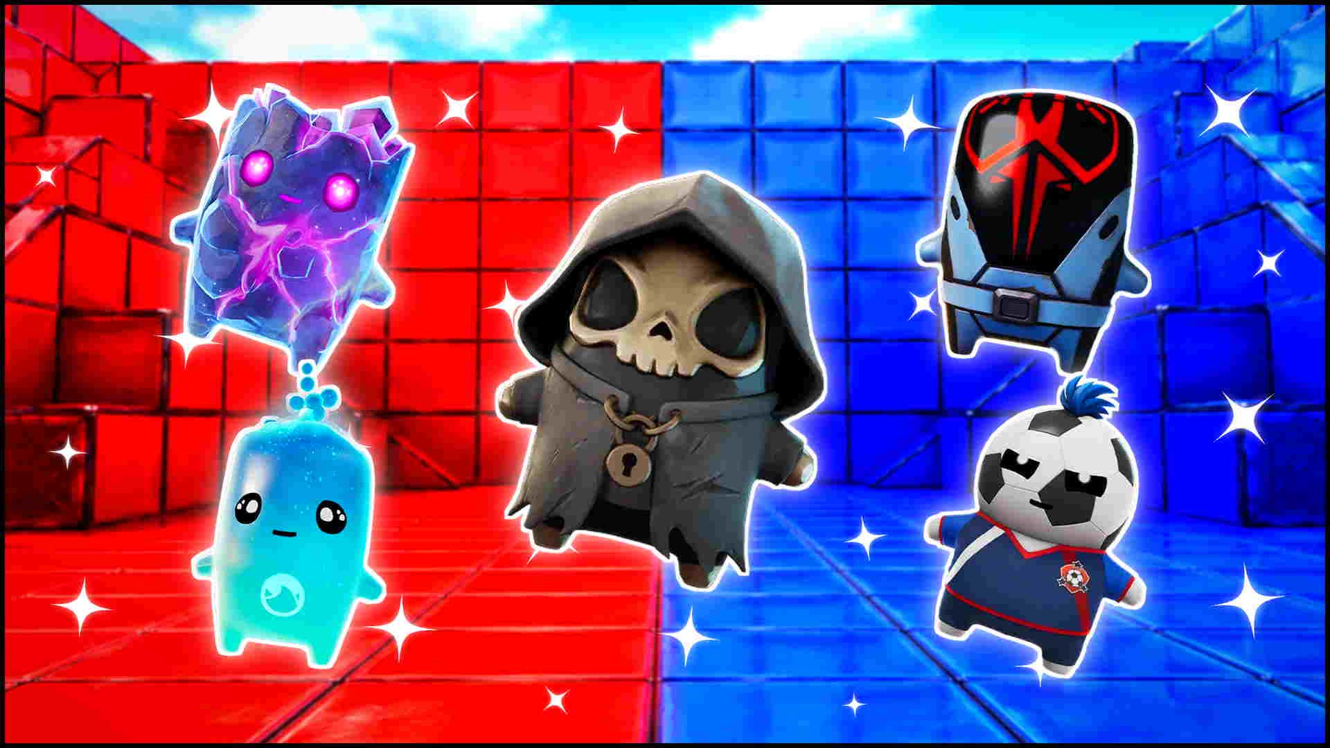 HOLD STEADY RED VS BLUE 🔴🔵 — Fortnite Creative map