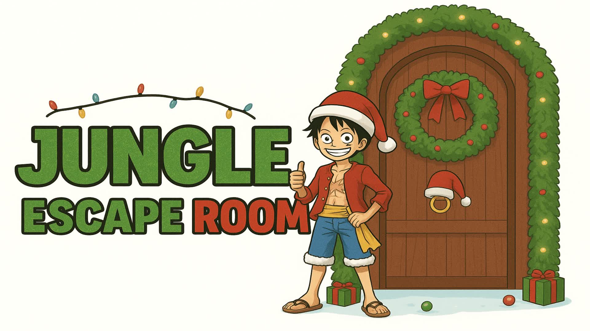 JUNGLE ESCAPE ROOM 🎅 — Fortnite Creative map