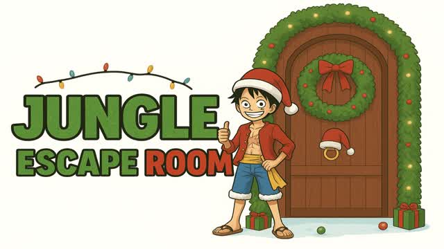 JUNGLE ESCAPE ROOM 🎅 — Fortnite Creative map cover art