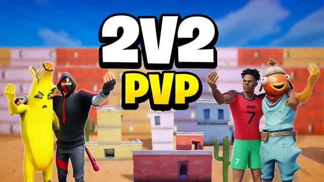 DESERT 2V2 🌵 سكرمز الصحراء — Fortnite Creative map