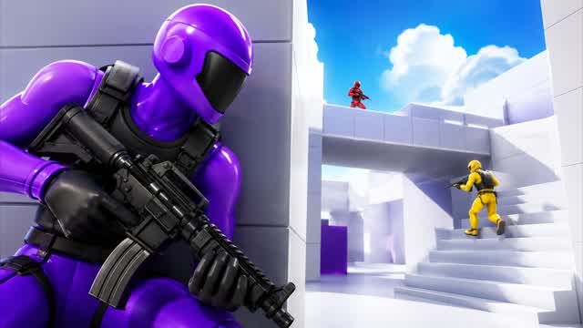 RED VS BLUE RAGE ARENA 🔴🔵 — Fortnite Creative map