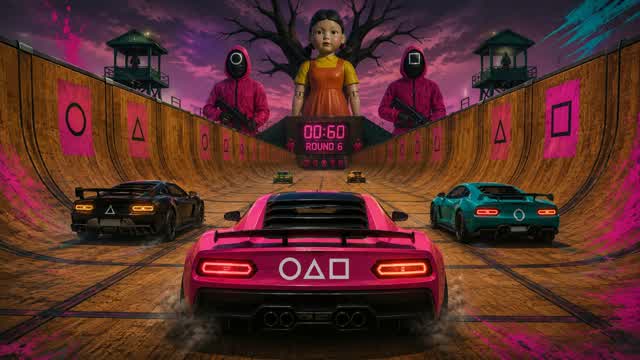 CAR GAME - BIG RAMP — Fortnite Creative map cover art