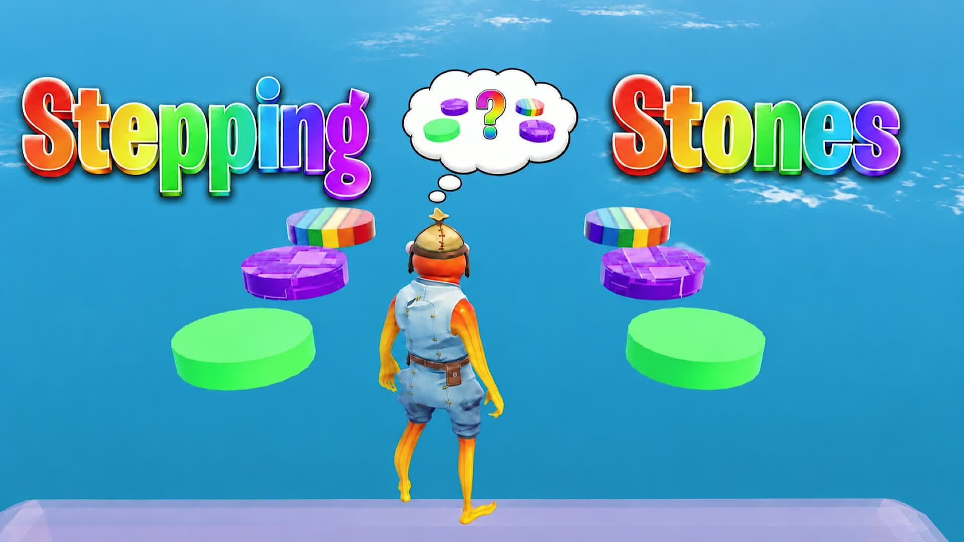 Stepping Stones — Fortnite Creative map