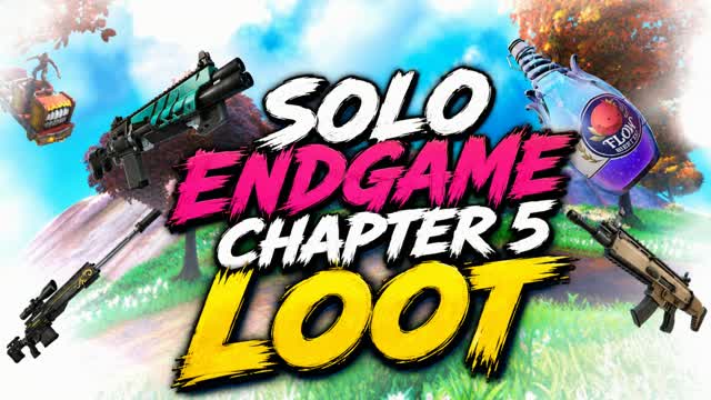 SOLO ENDGAME [CHAPTER 5 LOOT] — Fortnite Creative map