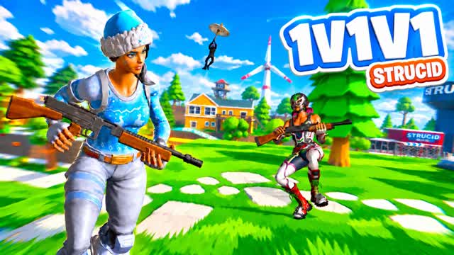 1v1v1 STRUCID — Fortnite Creative map cover art