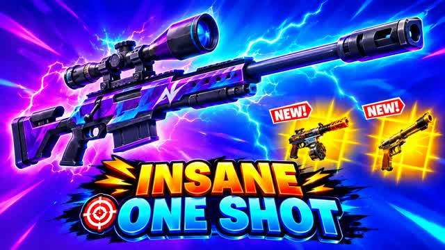 INSANE ONE SHOT — Fortnite Creative map