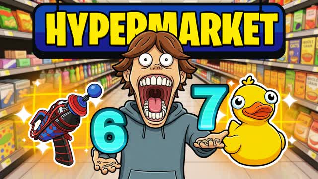 HYPERMARKET SIX SEVEN 🛒 — Fortnite Creative map cover art