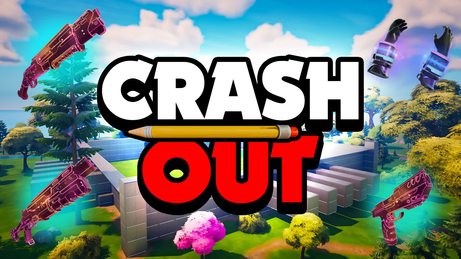 CRASH OUT 🔥 FREE FOR ALL — Fortnite Creative map