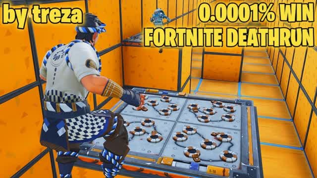 HARDCORE PARKOUR — Fortnite Creative map cover art