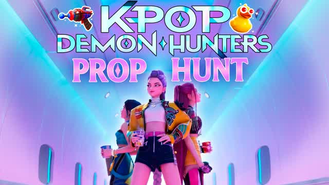 AIRPLANE KPOP HUNTERS PROP HUNT — Fortnite Creative map
