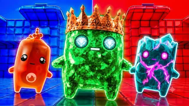 BLUE VS RED RUSHMARK 🔵🔴 — Fortnite Creative map cover art