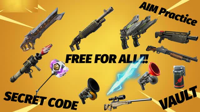 1v1 free for ALL ics — Fortnite Creative map cover art