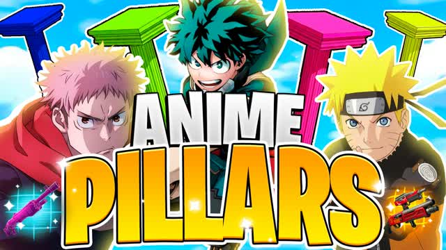 ANIME PILLARS — Fortnite Creative map cover art