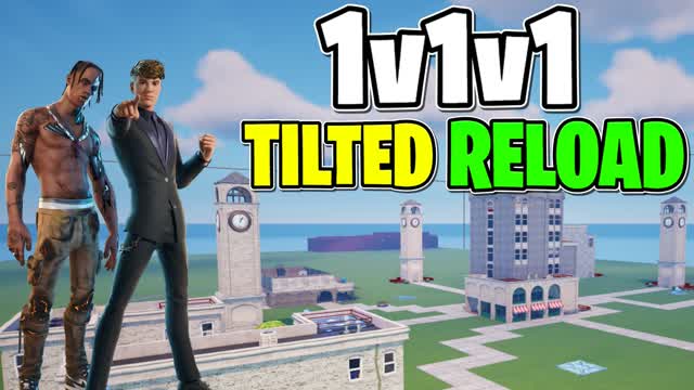 1V1V1 TILTED RELOAD — Fortnite Creative map