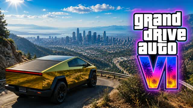 GDA 6 VI GRND DRIVE AUTO VI MIAMI BEACH — Fortnite Creative map cover art