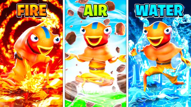 🍃ELEMENTAL TYCOON🌀 — Fortnite Creative map cover art
