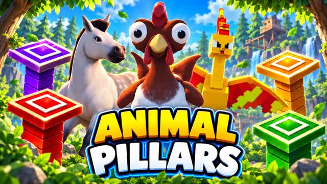 PILLARS ANIMAL — Fortnite Creative map