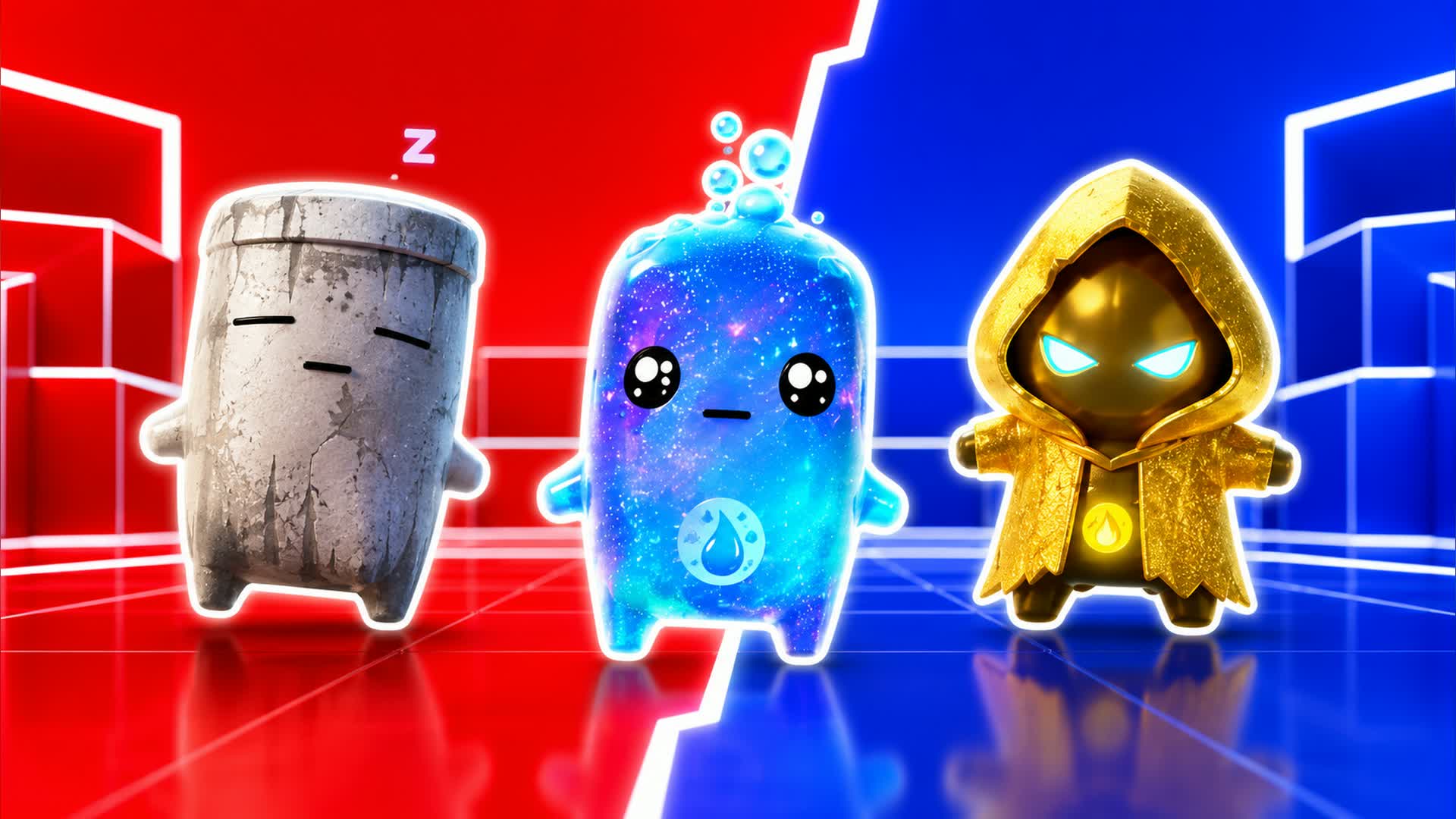 RED VS BLUE VOLT ARENA 🔴🔵 — Fortnite Creative map