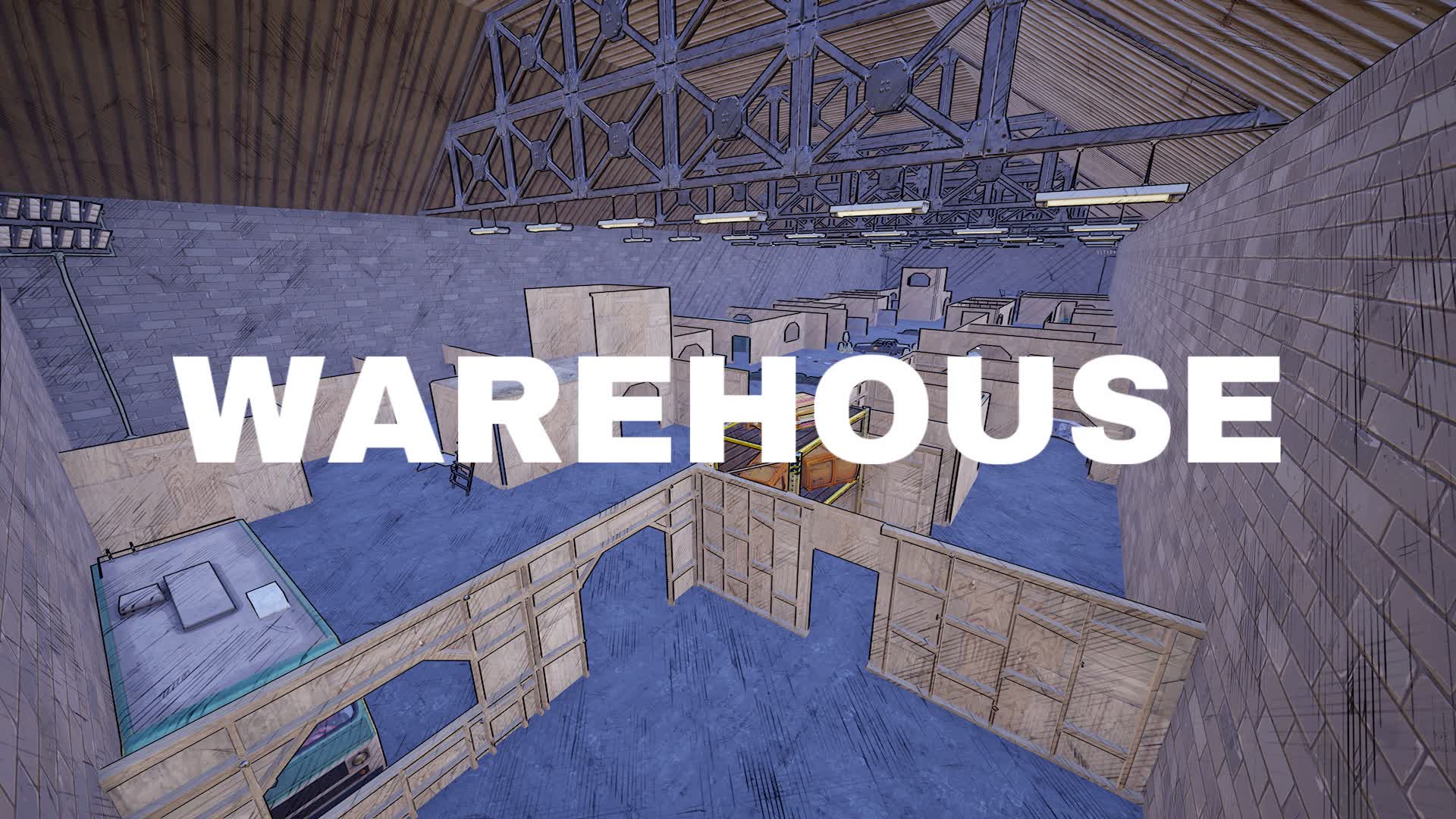 Warehouse TDM — Fortnite Creative map
