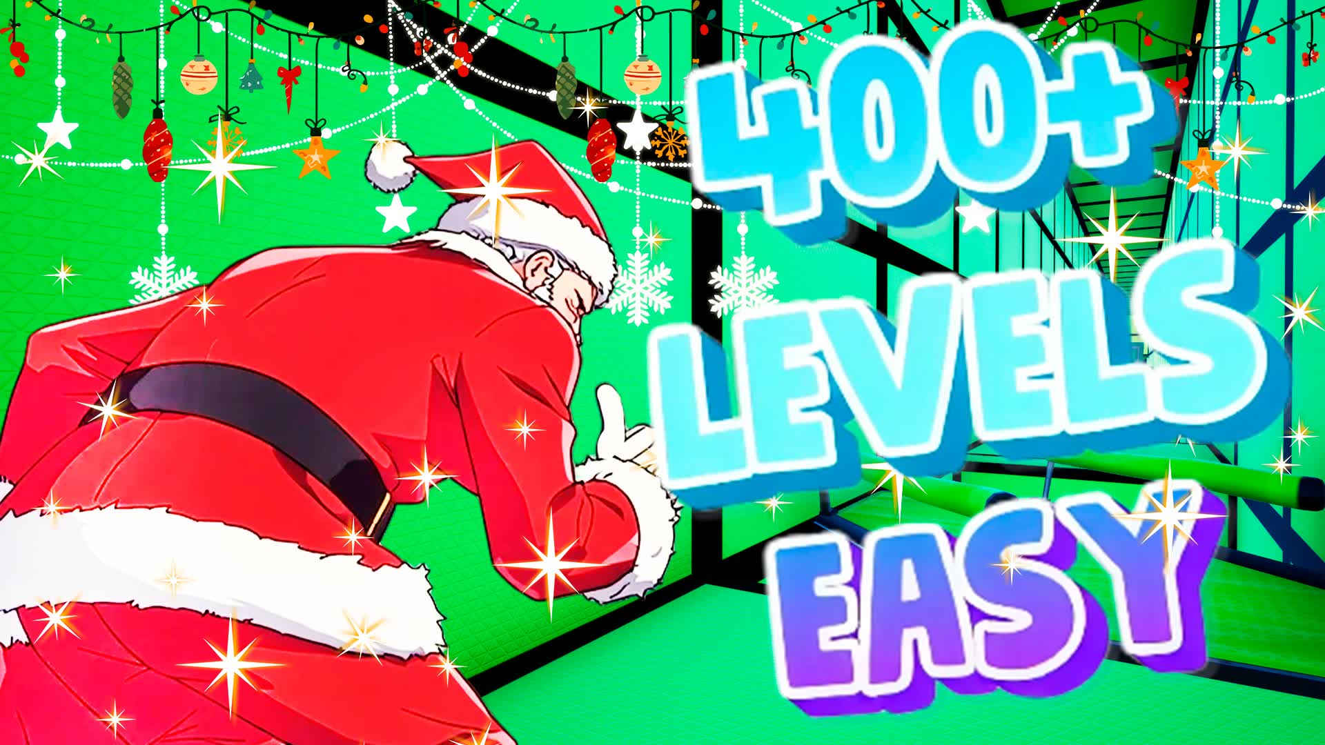 CHRISTMAS PARKOUR DEATHRUN✨ — Fortnite Creative map