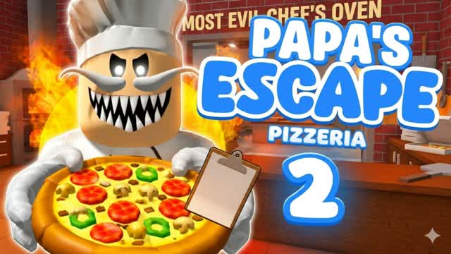 ESCAPE PAPA'S PIZZERIA🍕 — Fortnite Creative map