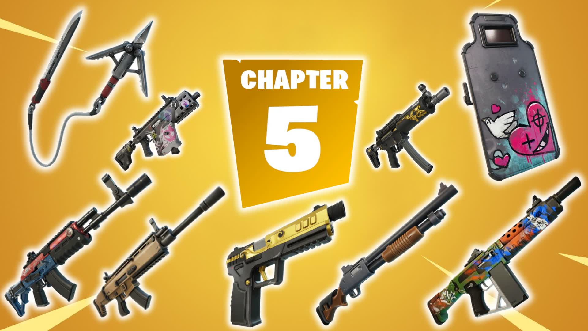 ⭐CH5 FREE FOR ALL⭐ — Fortnite Creative map