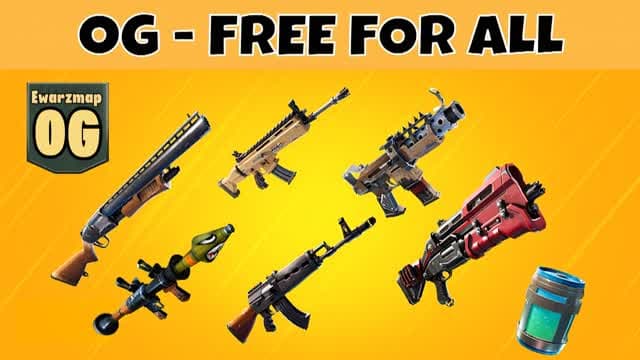 OG - FREE FOR ALL — Fortnite Creative map