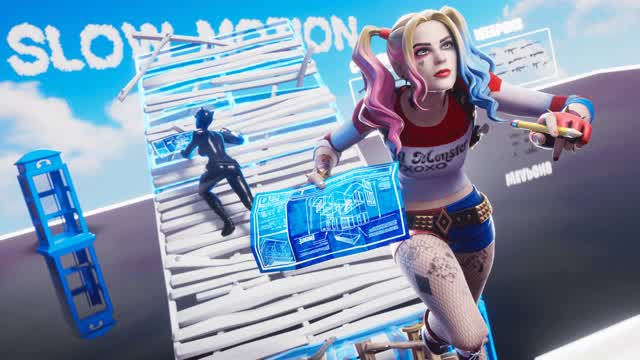 Wayz 1v1 Build Fights (Slow Motion) — Fortnite Creative map cover art