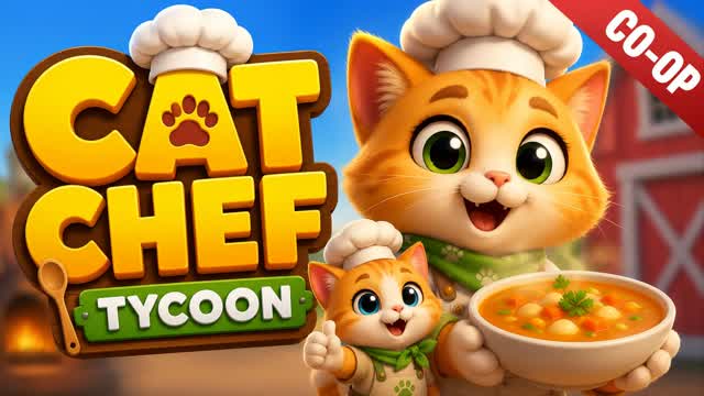 CAT CHEF TYCOON [CO-OP] 🐱 — Fortnite Creative map