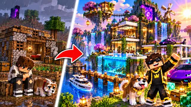 BLOCK MANSION TYCOON — Fortnite Creative map