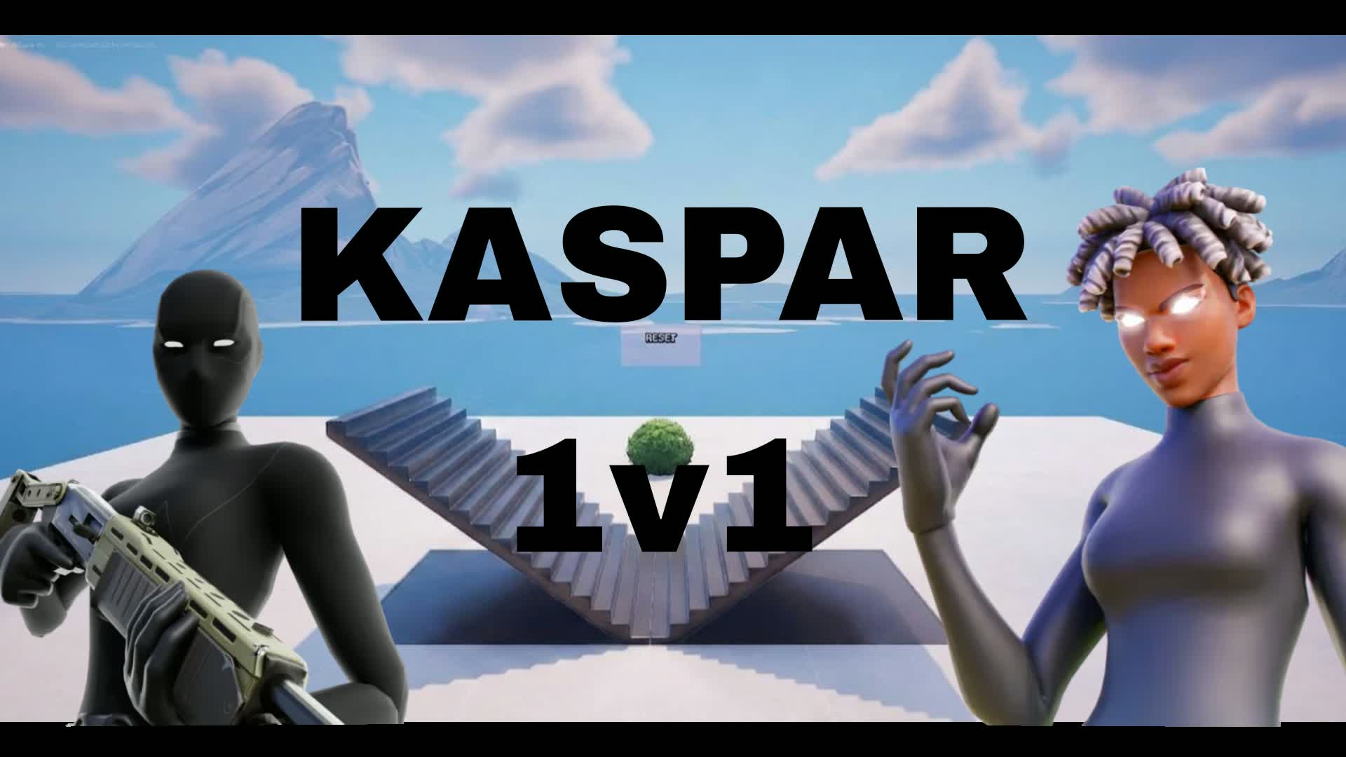 KASPAR 1v1 in one game — Fortnite Creative map