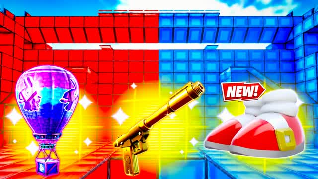 RED VS BLUE COVER YOUR FLANK 🔵🔴 — Fortnite Creative map