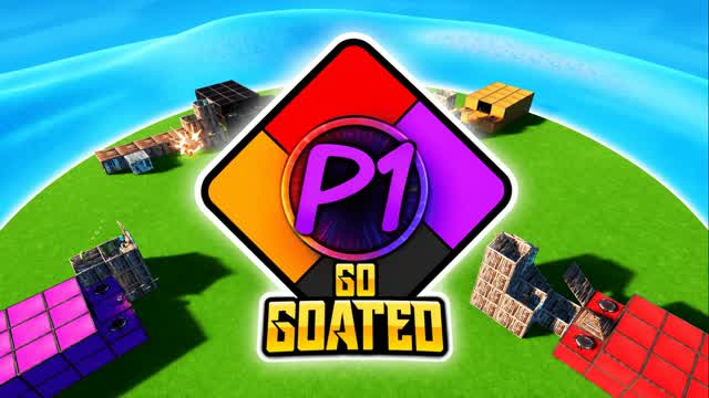 P1's GO GOATED! ZONE WARS! ⛈️🌀 — Fortnite Creative map